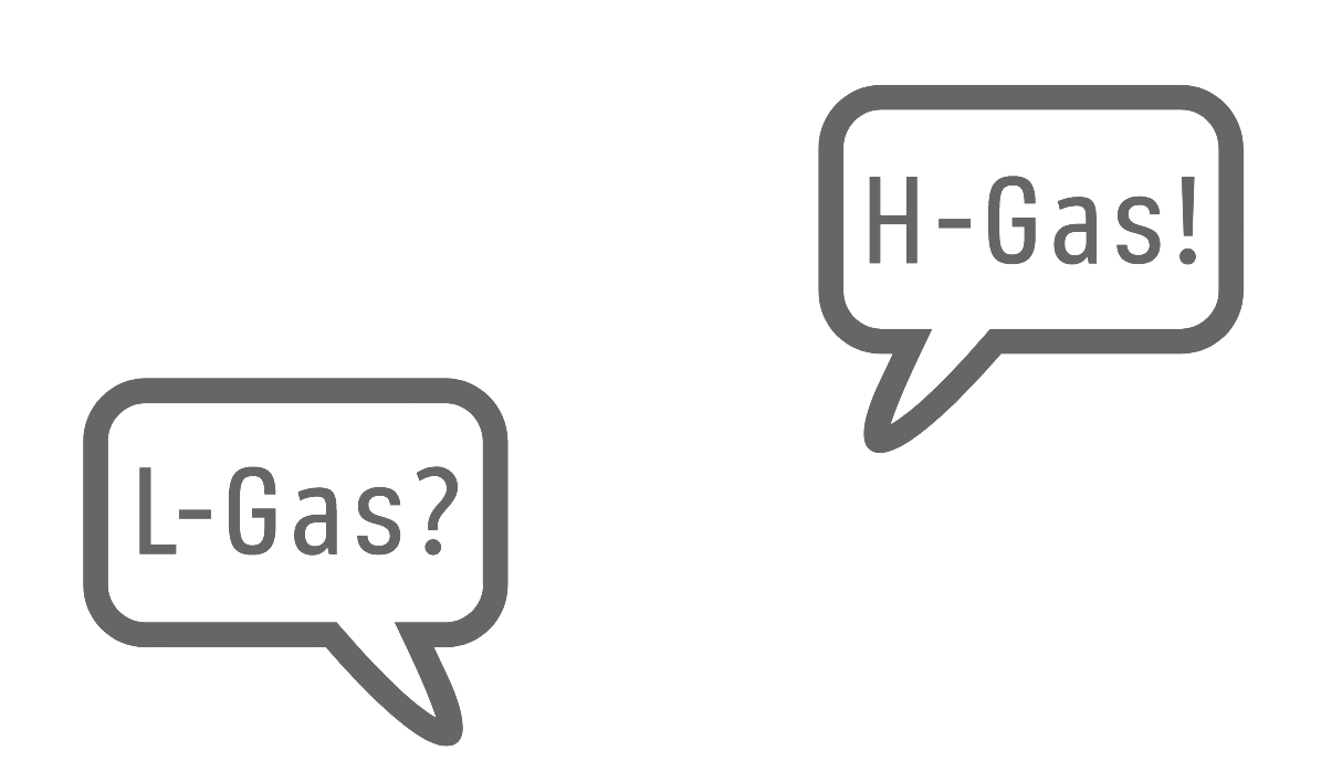 L-Gas? H-Gas!